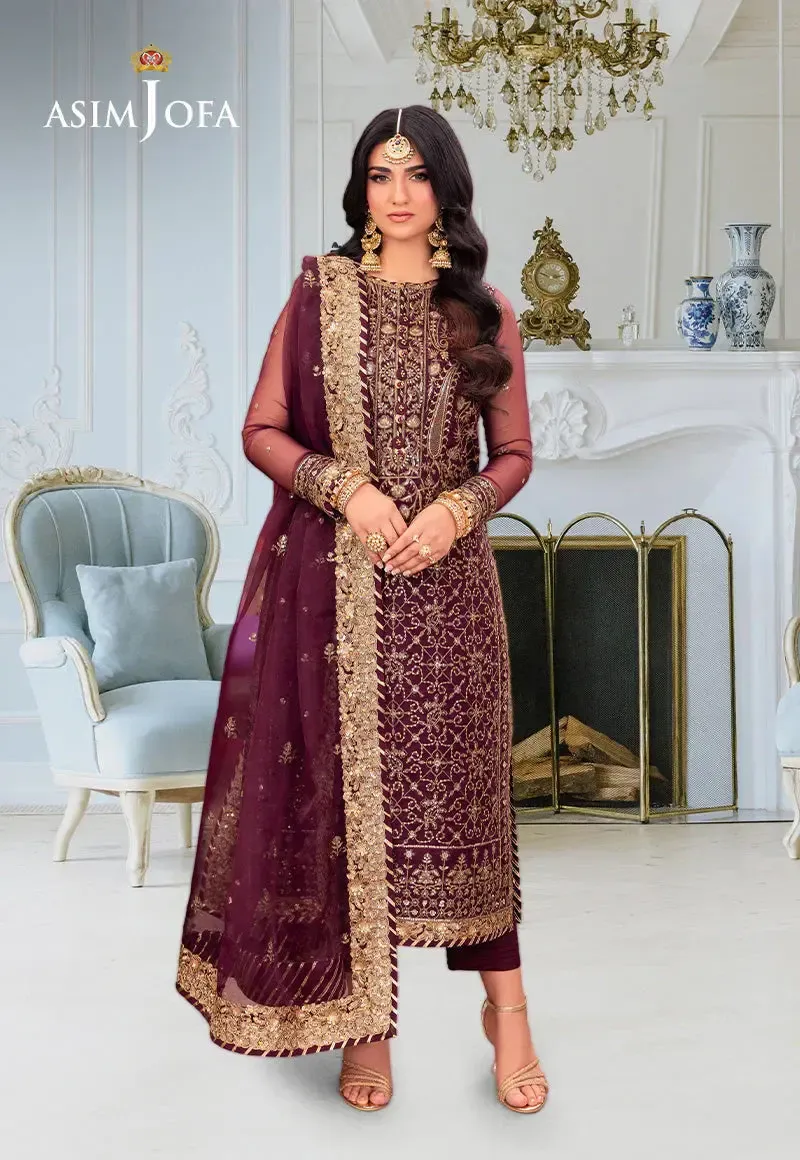 Asim Jofa Chiffon Suit