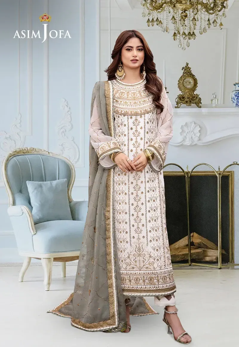 Asim Jofa Chiffon Suit