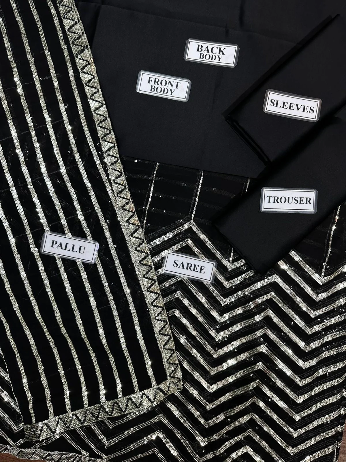 Saba Rajput Chiffon Saree