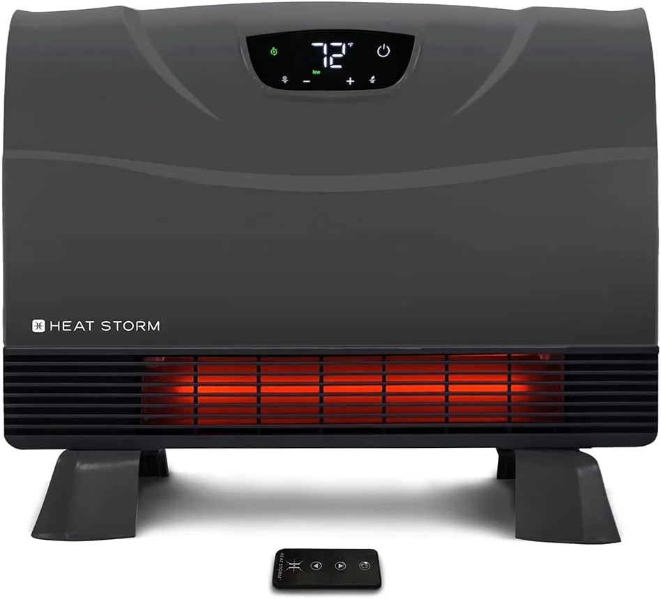 Heat Storm HS-1500-PHX-WIFI Infrared Heater, Wifi Wall Mounted
