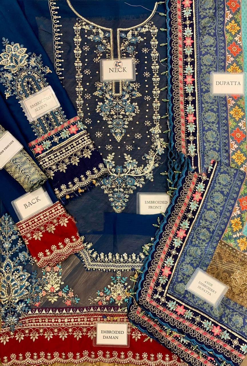 Maria B Chiffon Suit