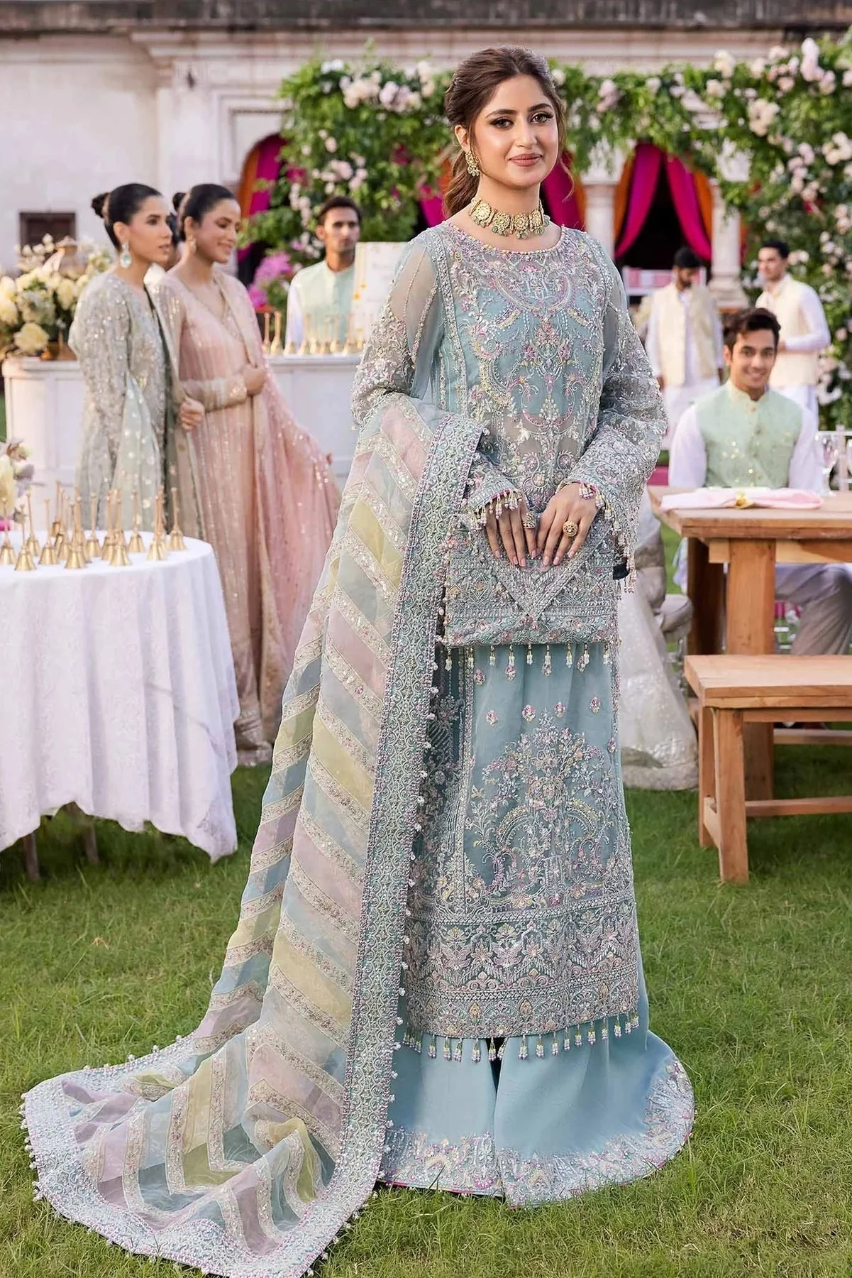 Kanwal Malik Organza Bridal Suit