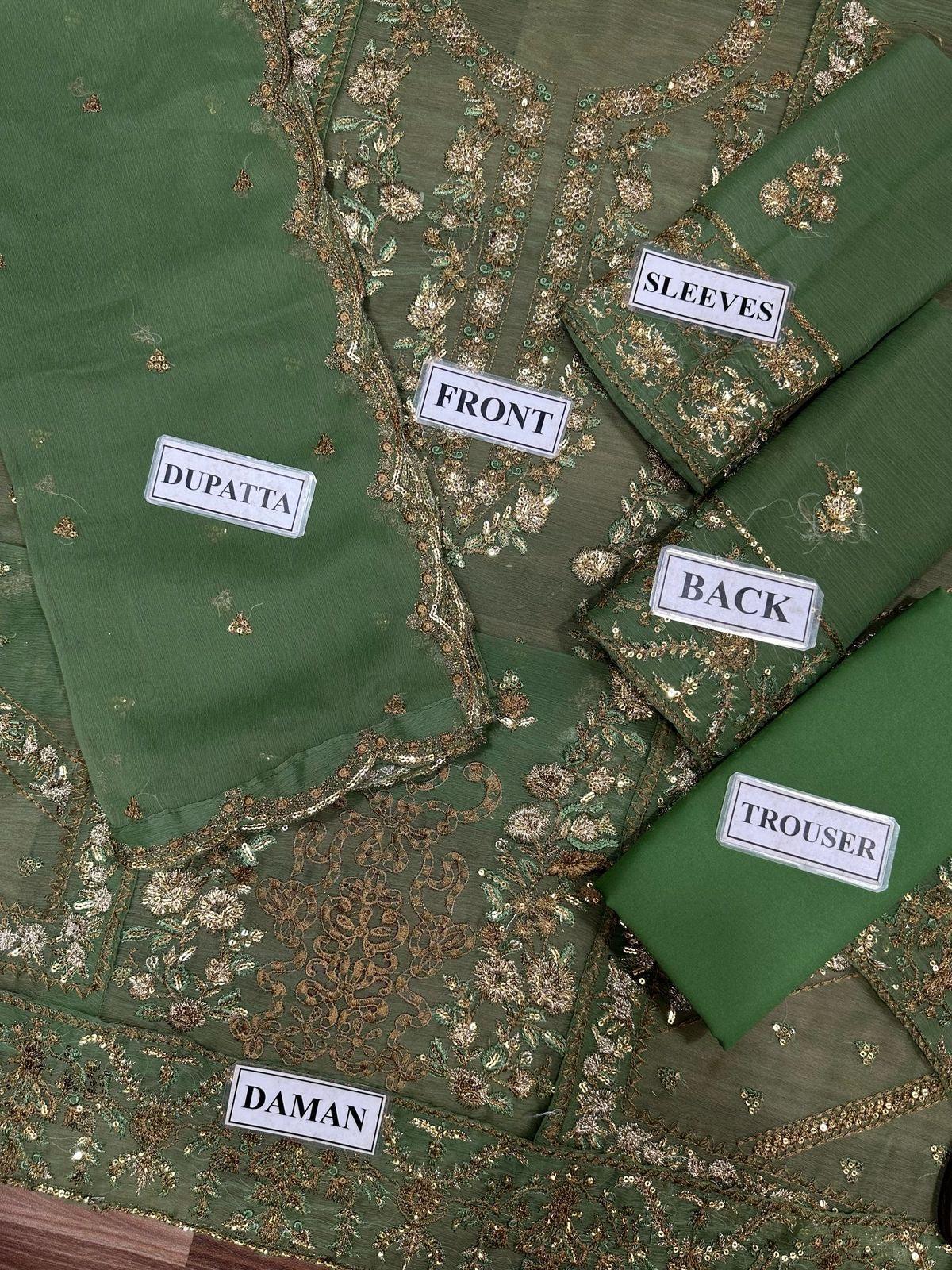 Asim Jofa Chiffon Suit