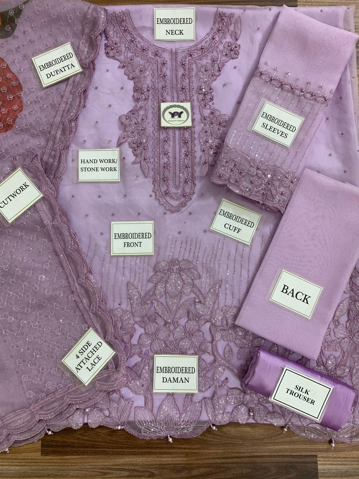 Baroque Organza Suit