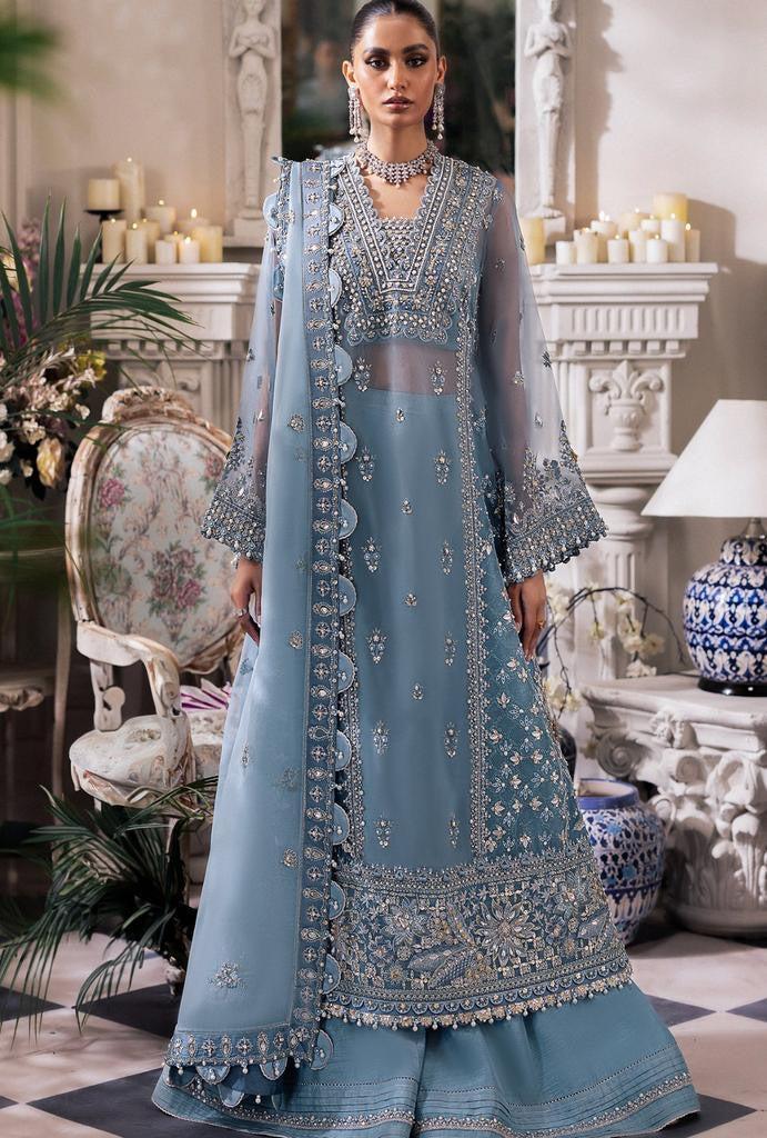 Zaha Organza Bridal Suit