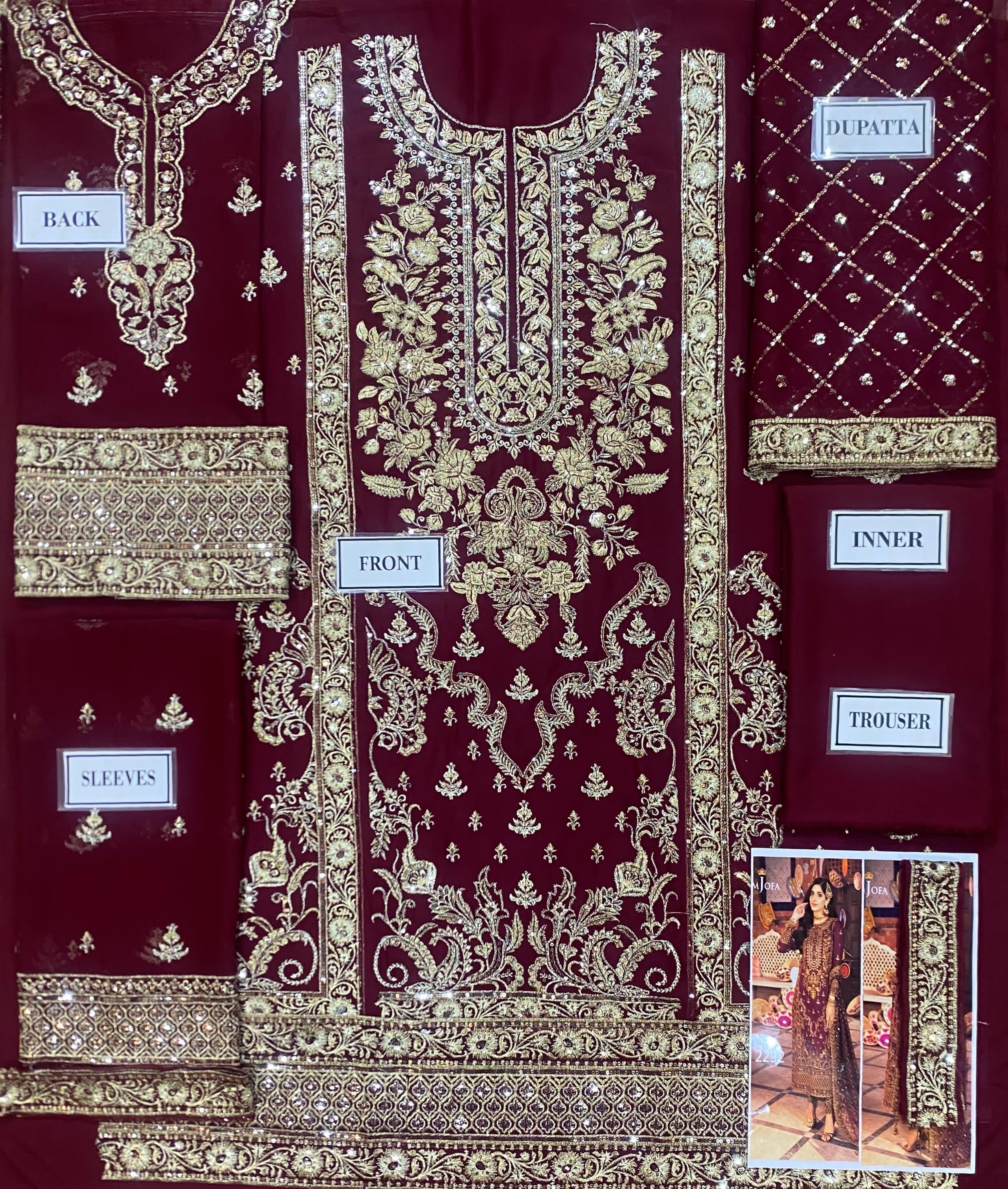 Asim Jofa Chiffon Suit