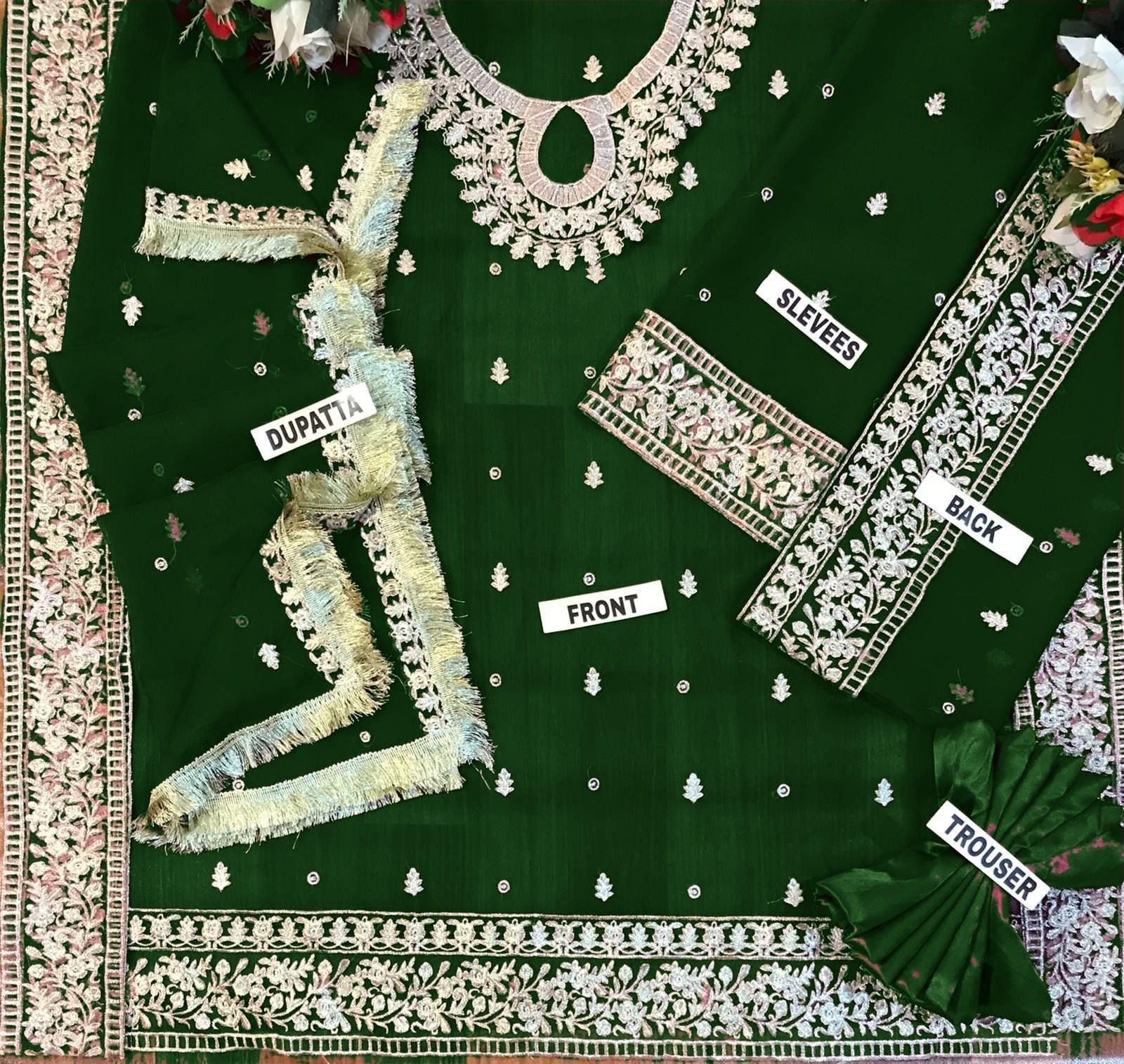 Asim Jofa Chiffon Suit