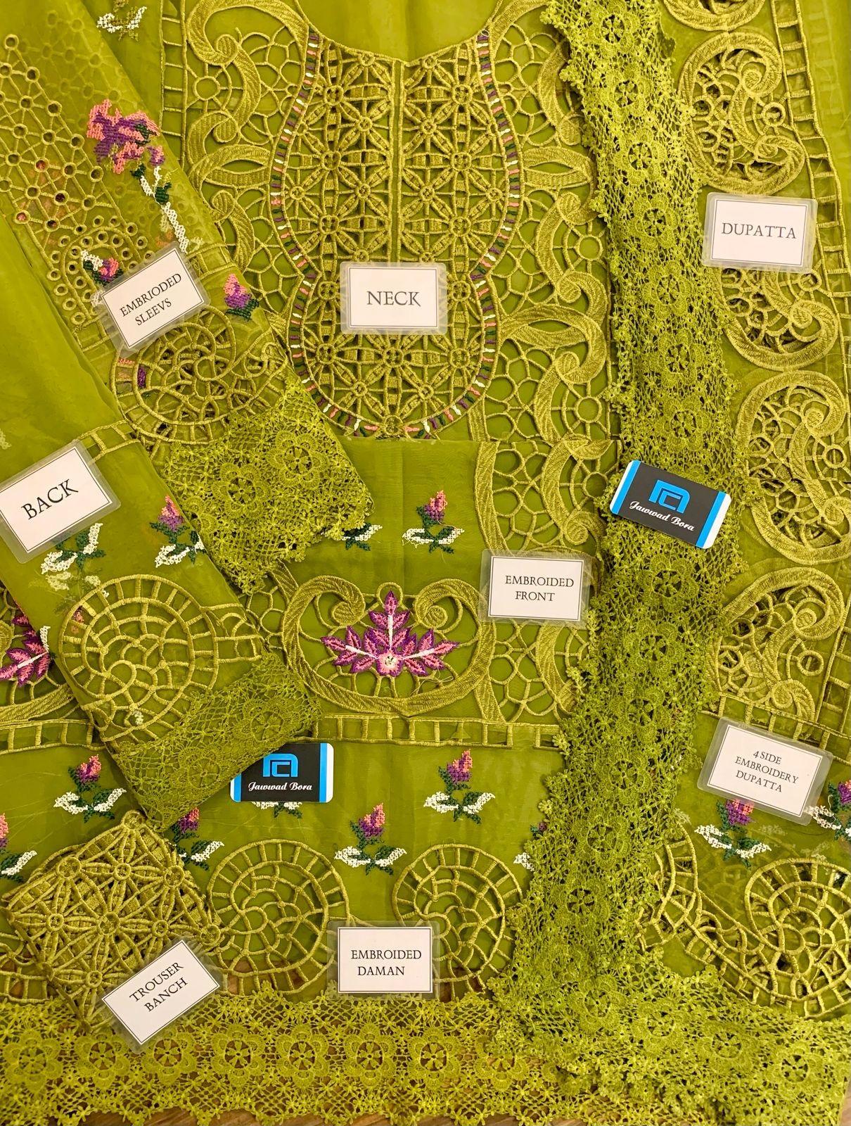 Aneelas Organza Suit