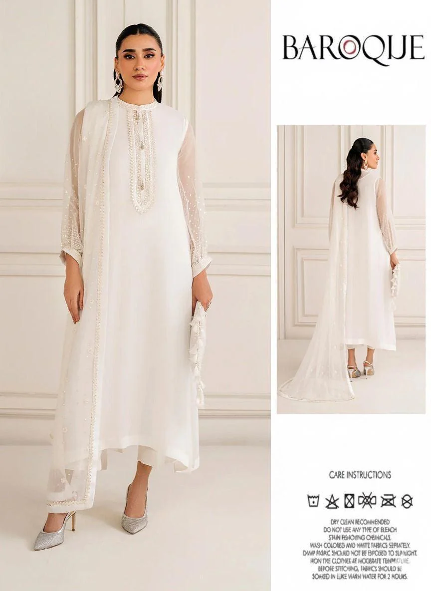 Baroque Chiffon Suit