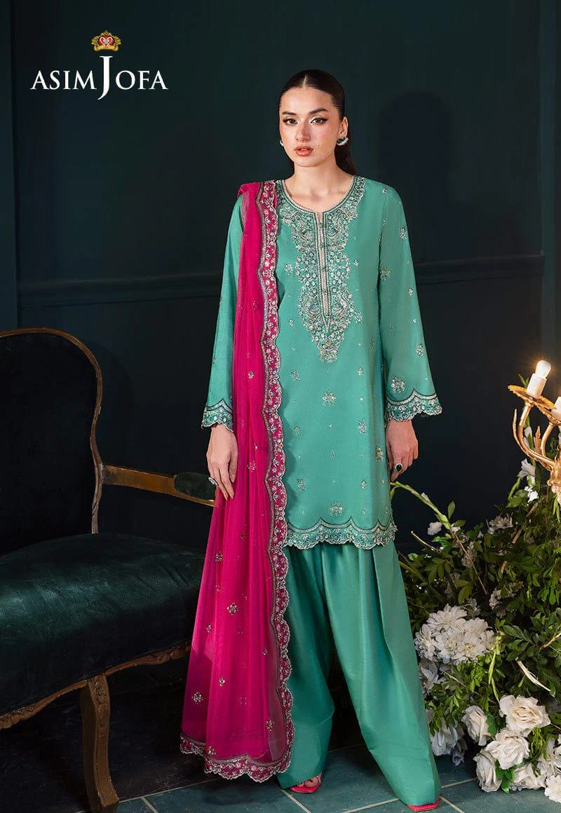 Asim Jofa Chiffon Suit