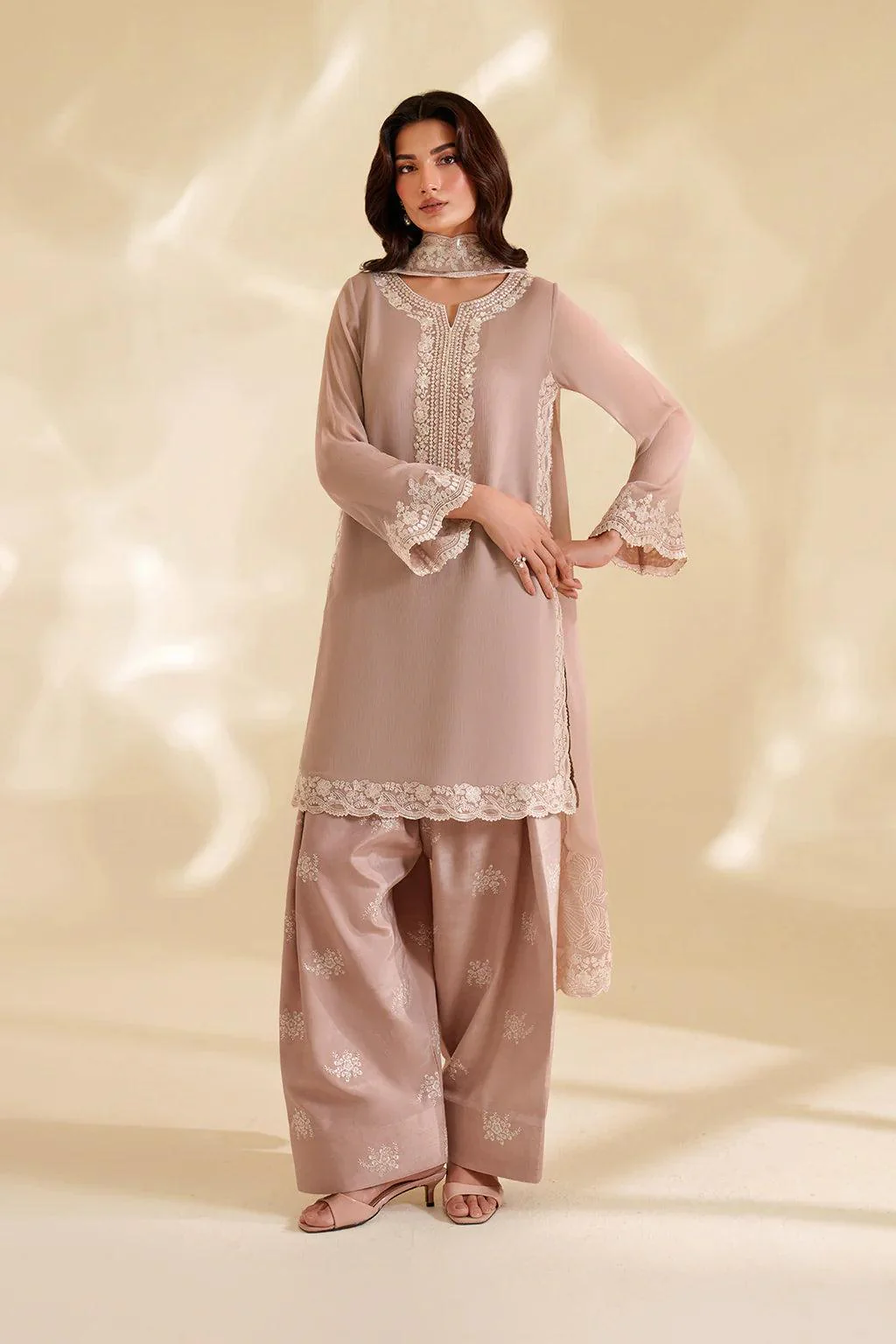 Iznik Chiffon Suit