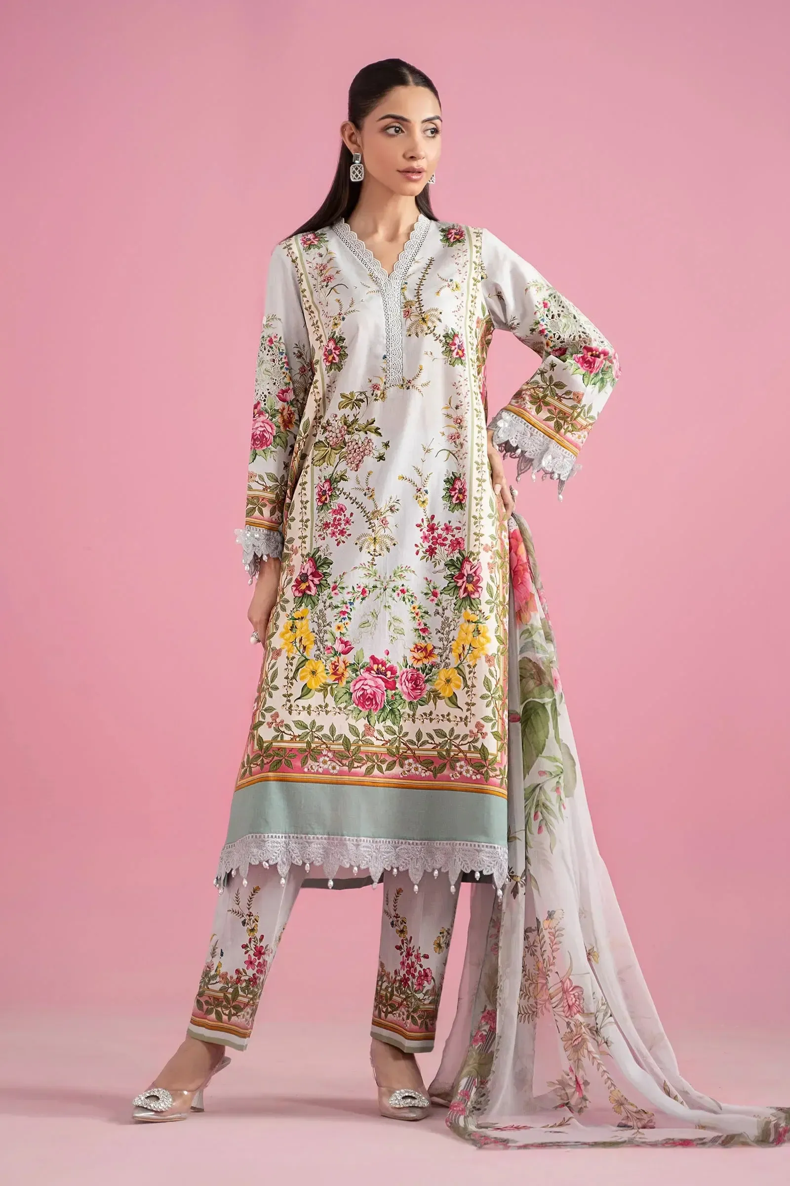 Maria B Lawn Suit