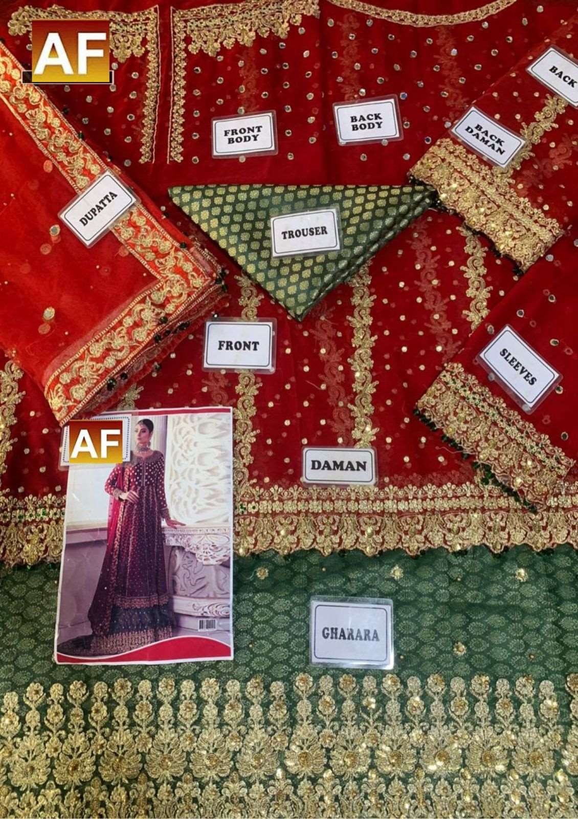 Ayesha Imran Chiffon Bridal Suit