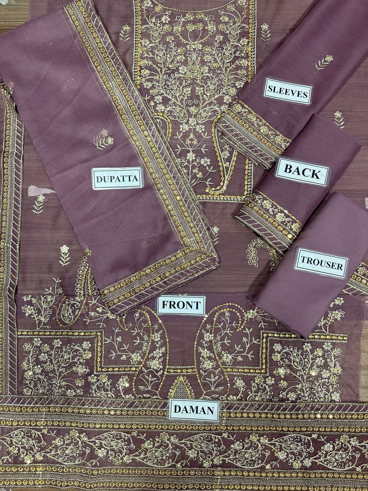 Asim Jofa Chiffon Suit