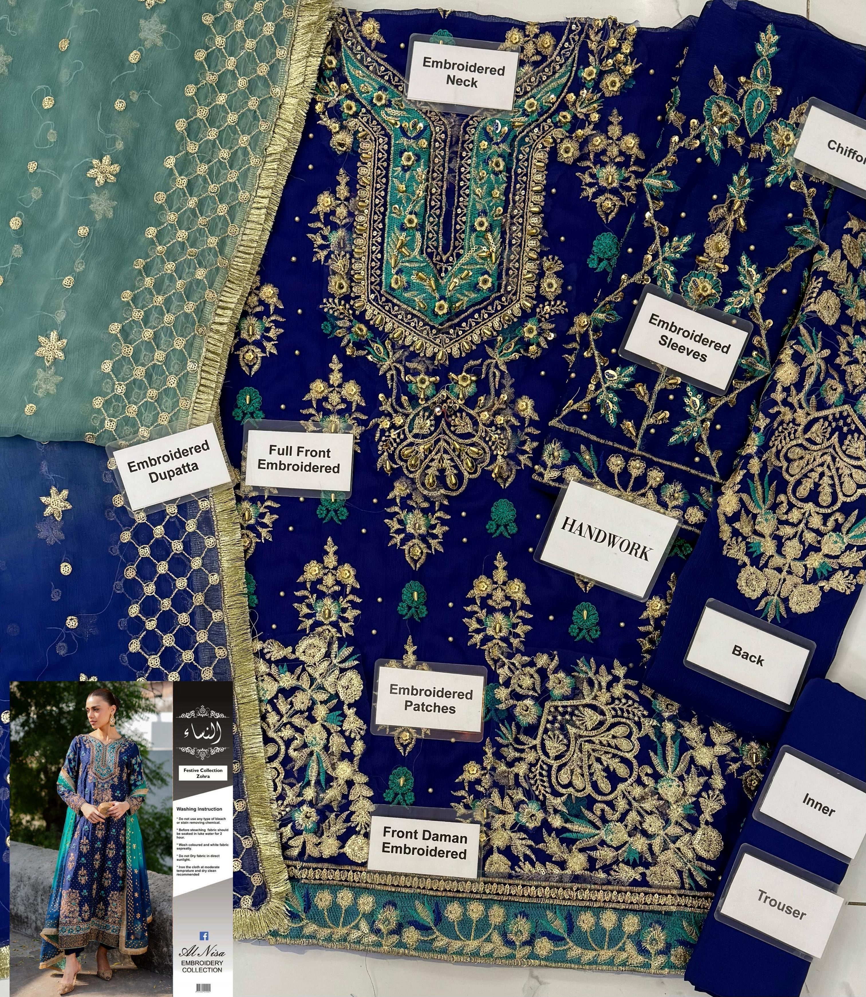 Vintage Chiffon Suit