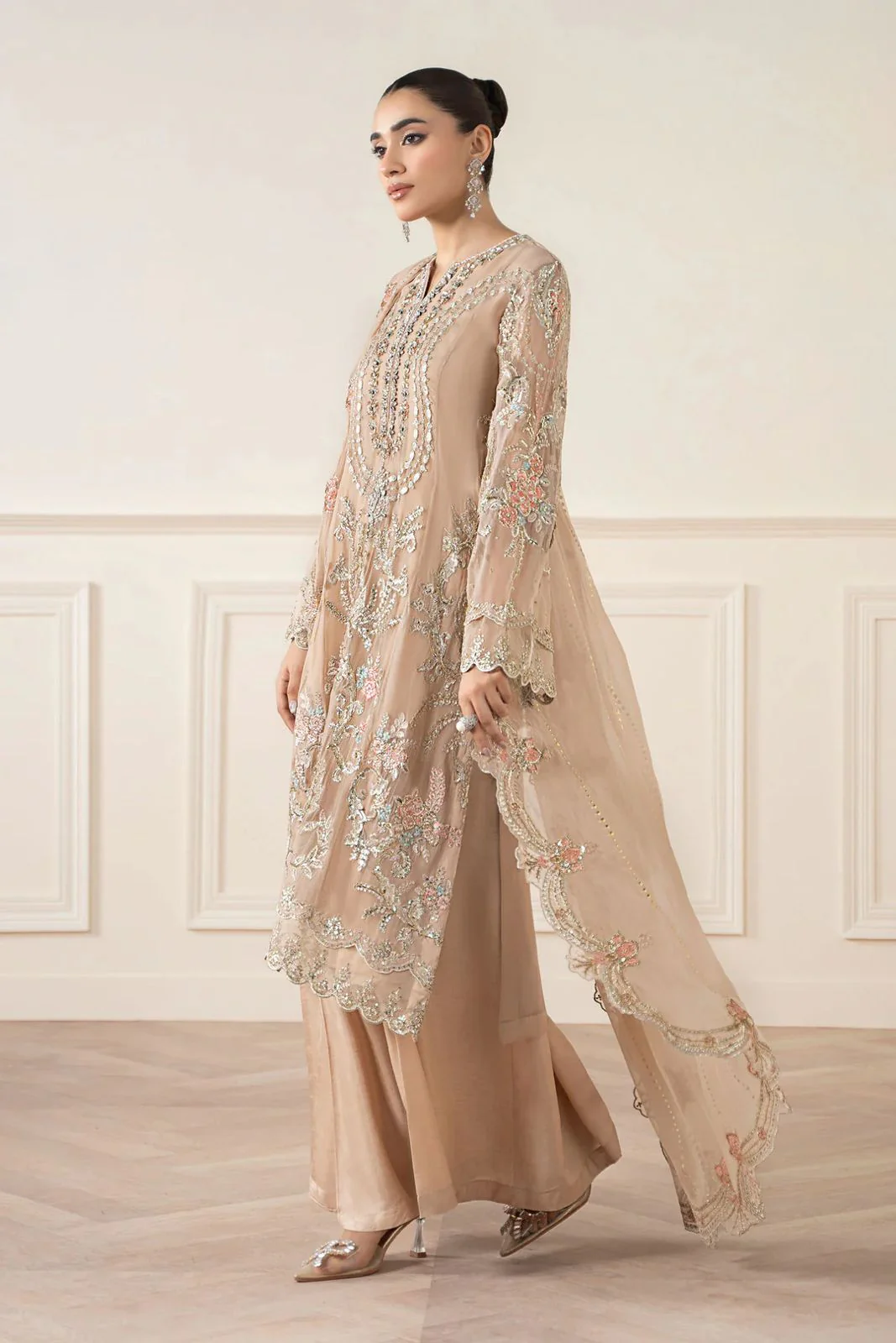 Maria B Chiffon Suit