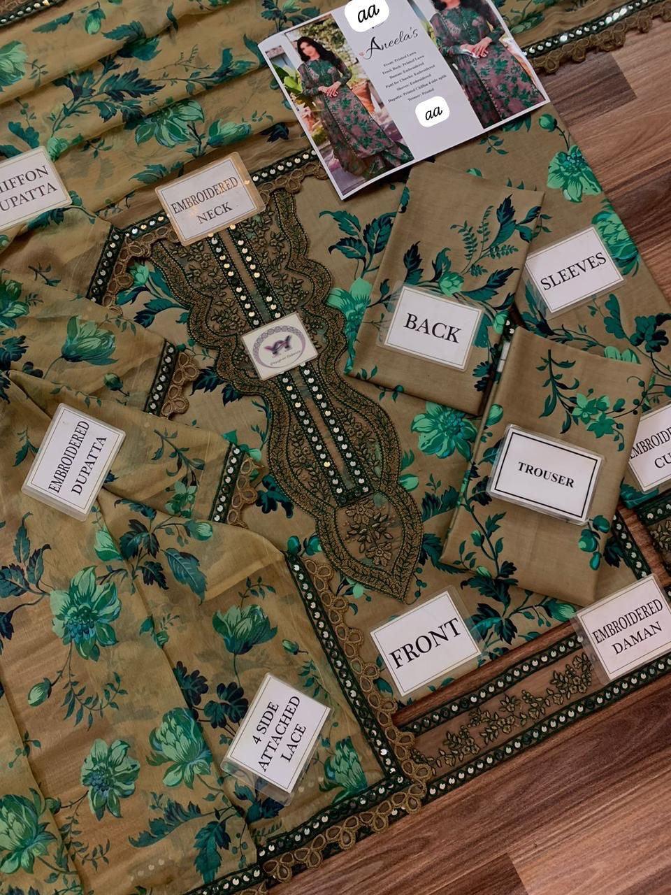 Aneela��s Lawn Suit