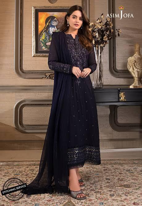 Asim Jofa Chiffon Suit