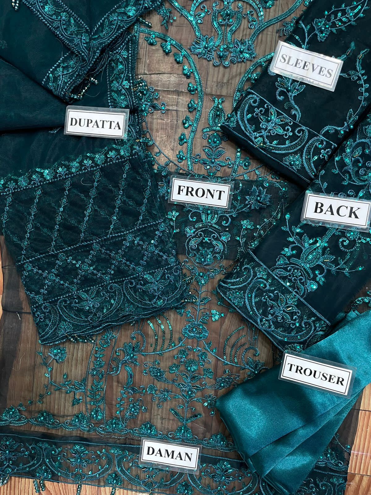 Kanwal Malik Organza Suit