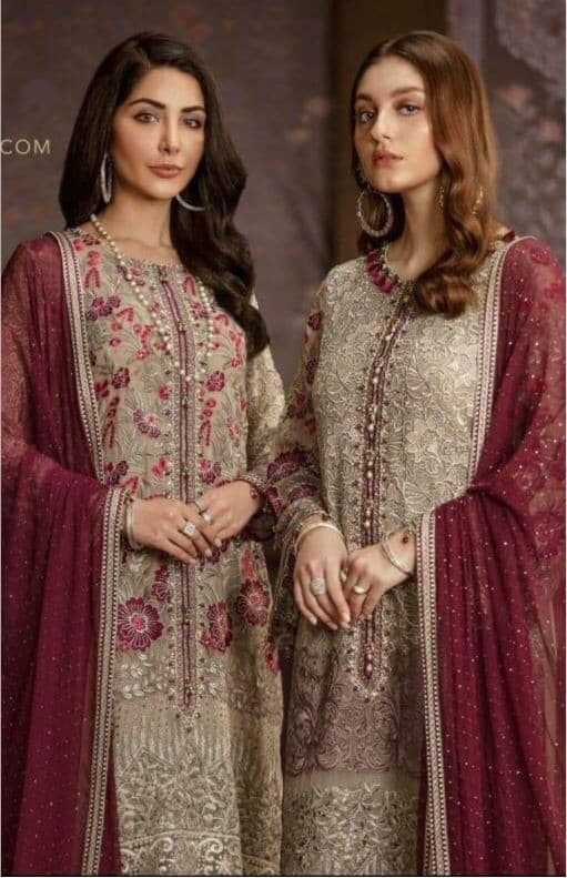 Flossie Chiffon Suit