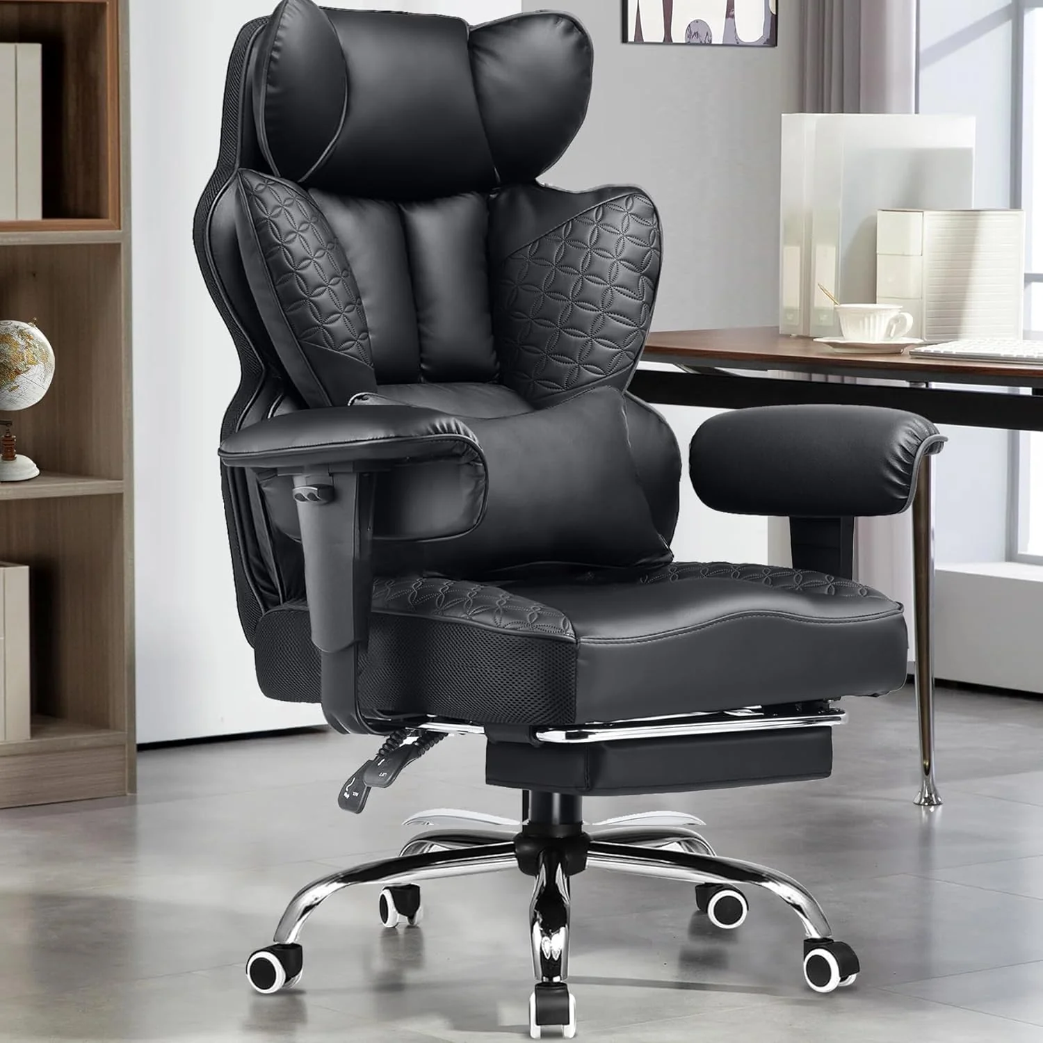 Large Tall Gaming Chair 400 lb Heavy Duty Office Chair