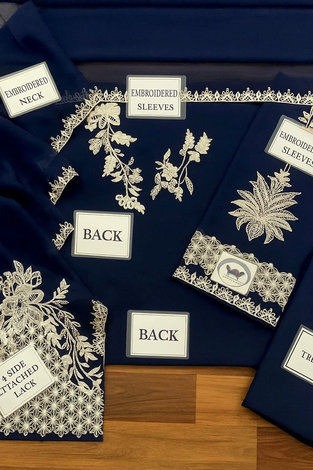 Baroque Chiffon Suit