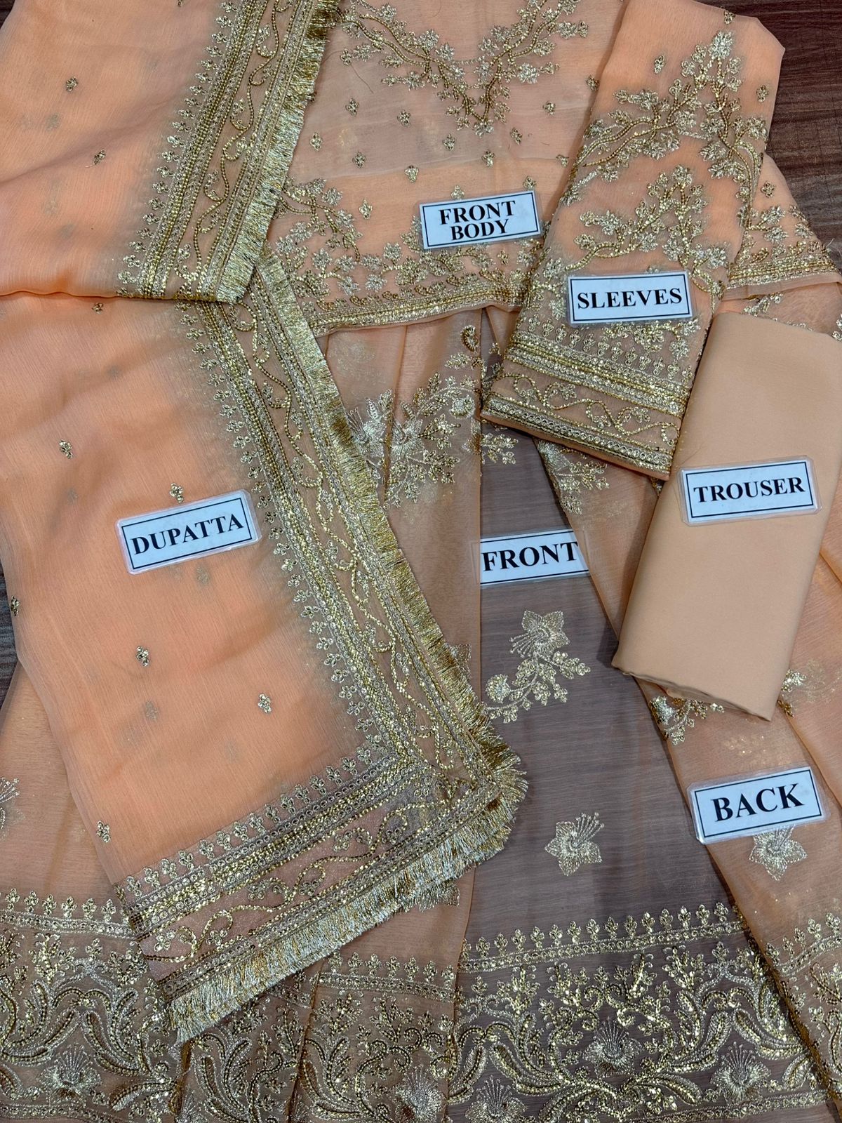 Maha Wajahat Chiffon Maxi