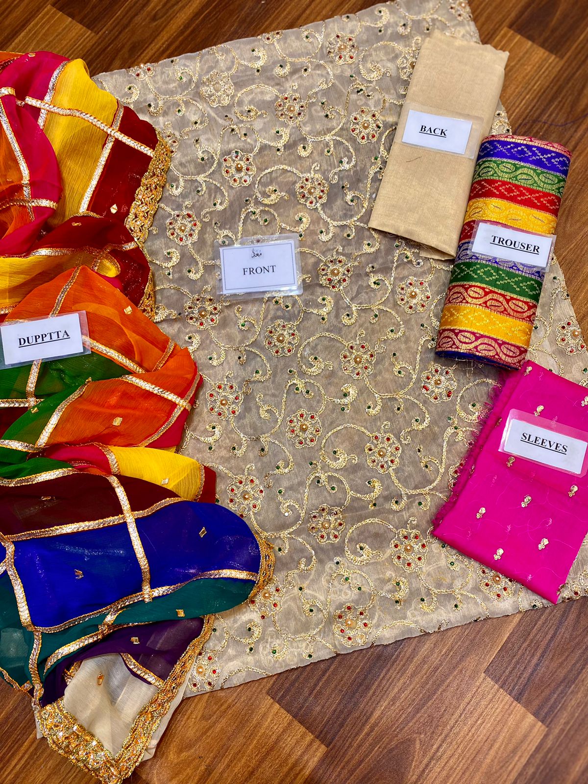 Mayoun Bridal Chiffon Suit