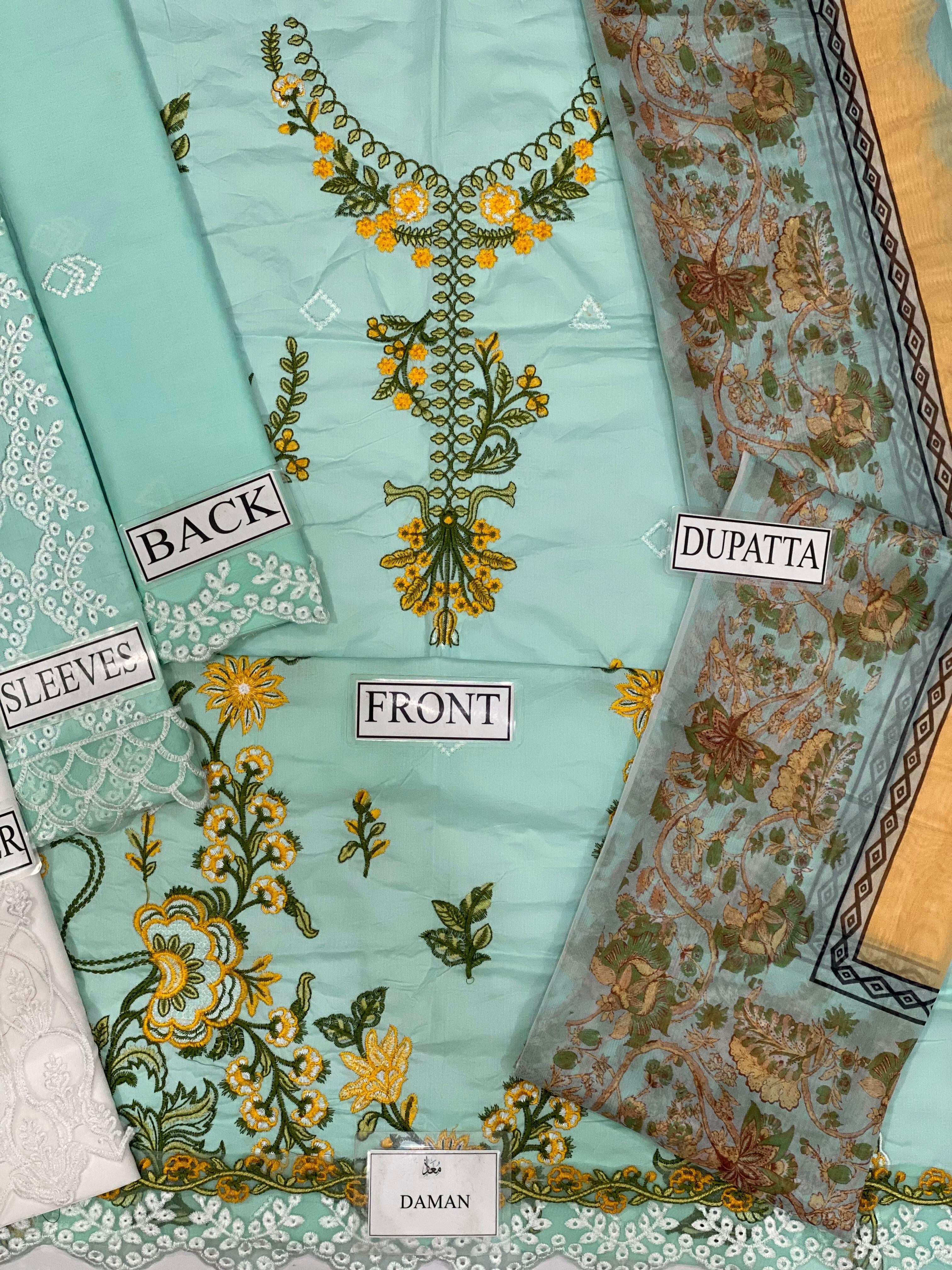 Sadaf Khan Cotton Suit