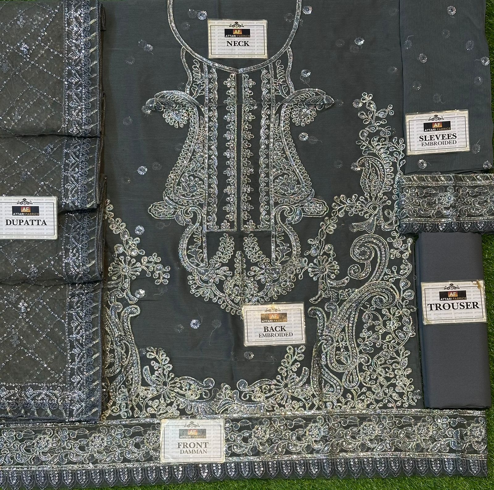 Asim Jofa Chiffon Suit