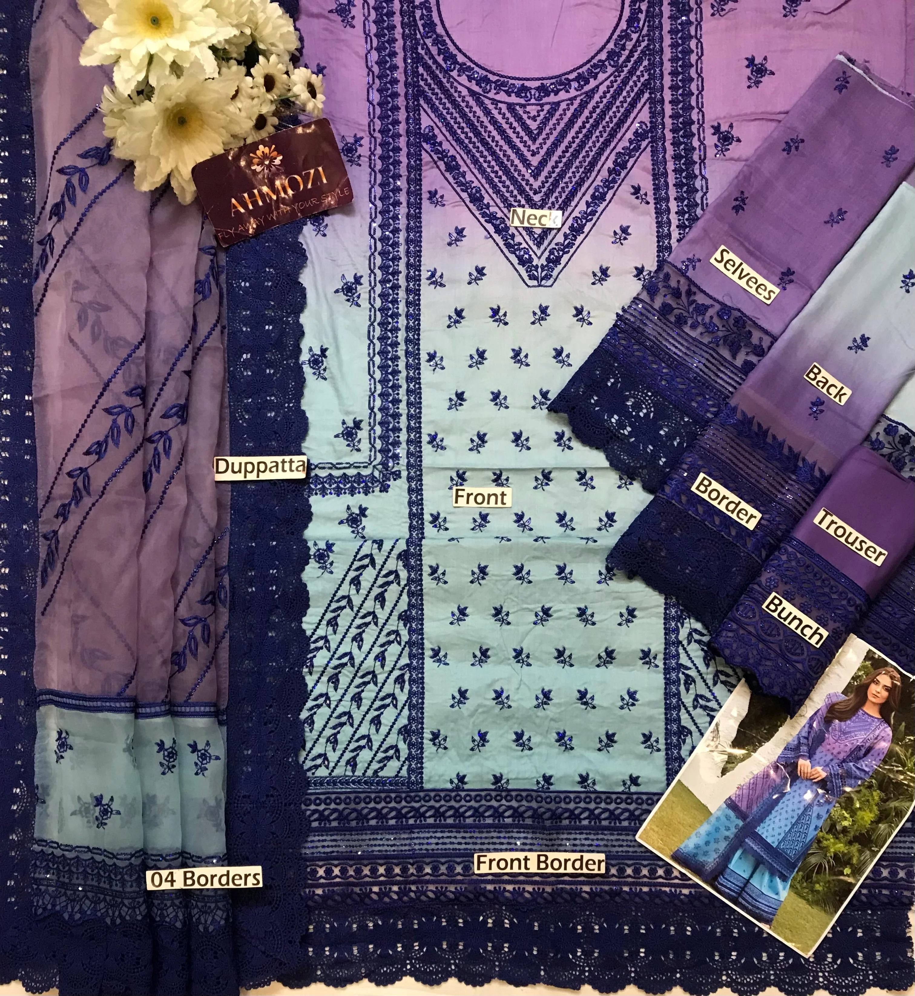 Sobia Nazir Lawn Suit