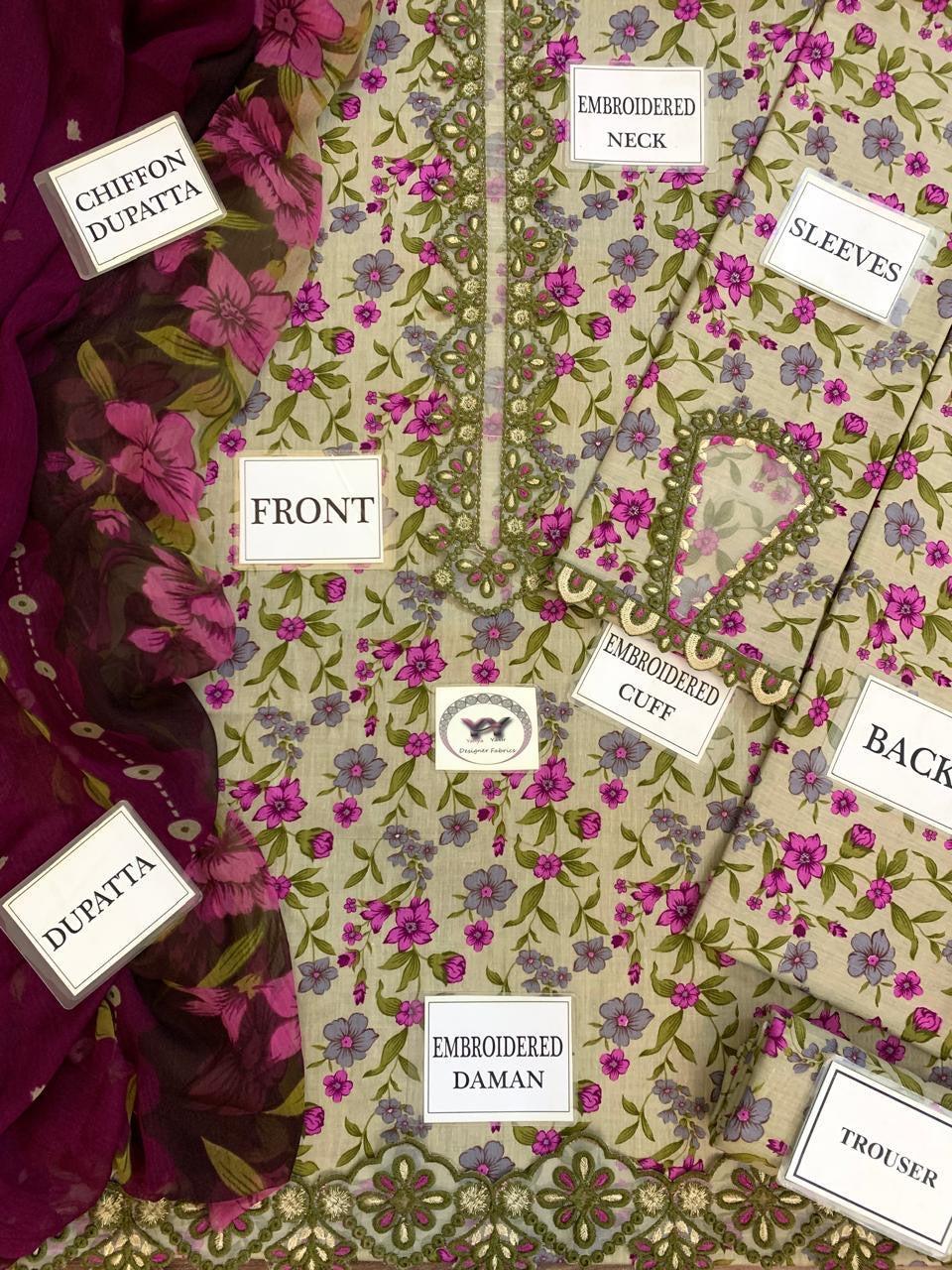 Baroque Lawn Suit