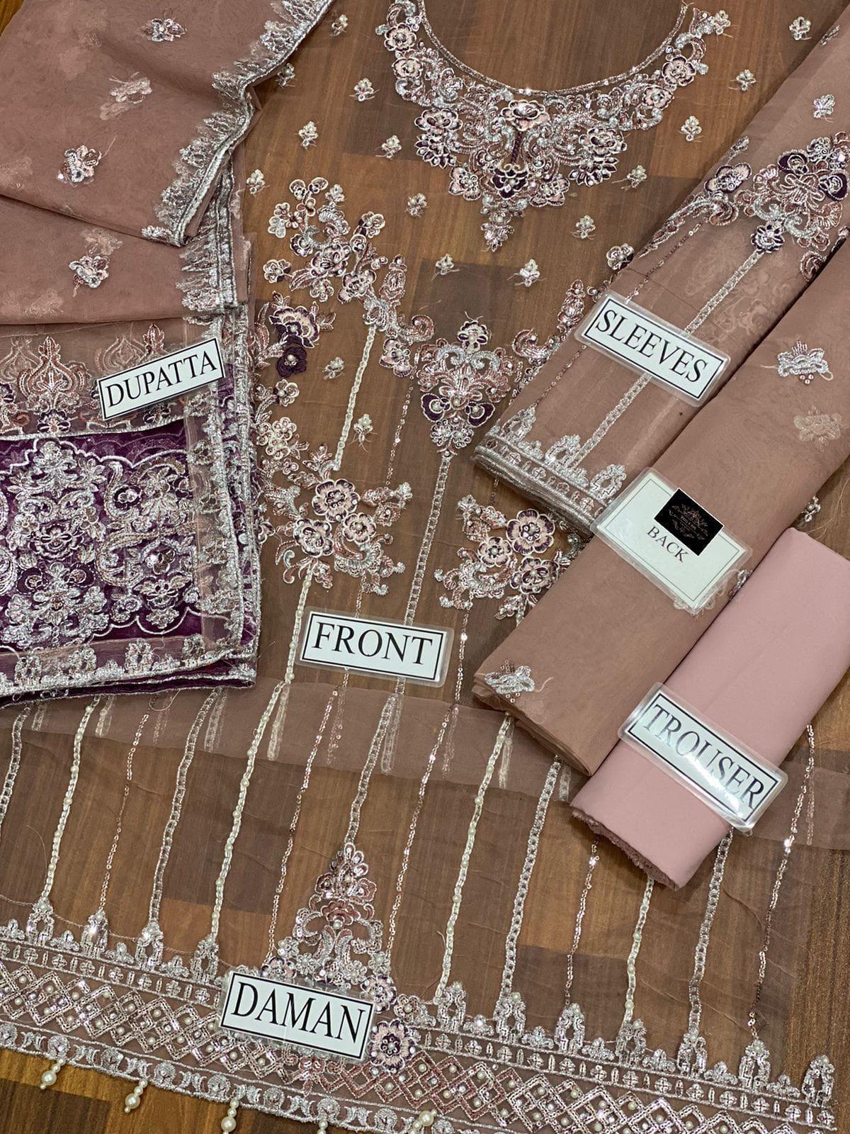 Imrozia Organza Bridal Suit