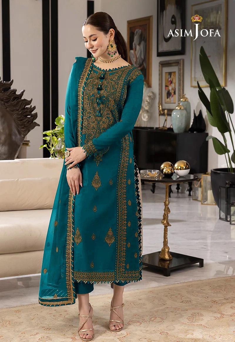 Asim Jofa Chiffon Suit