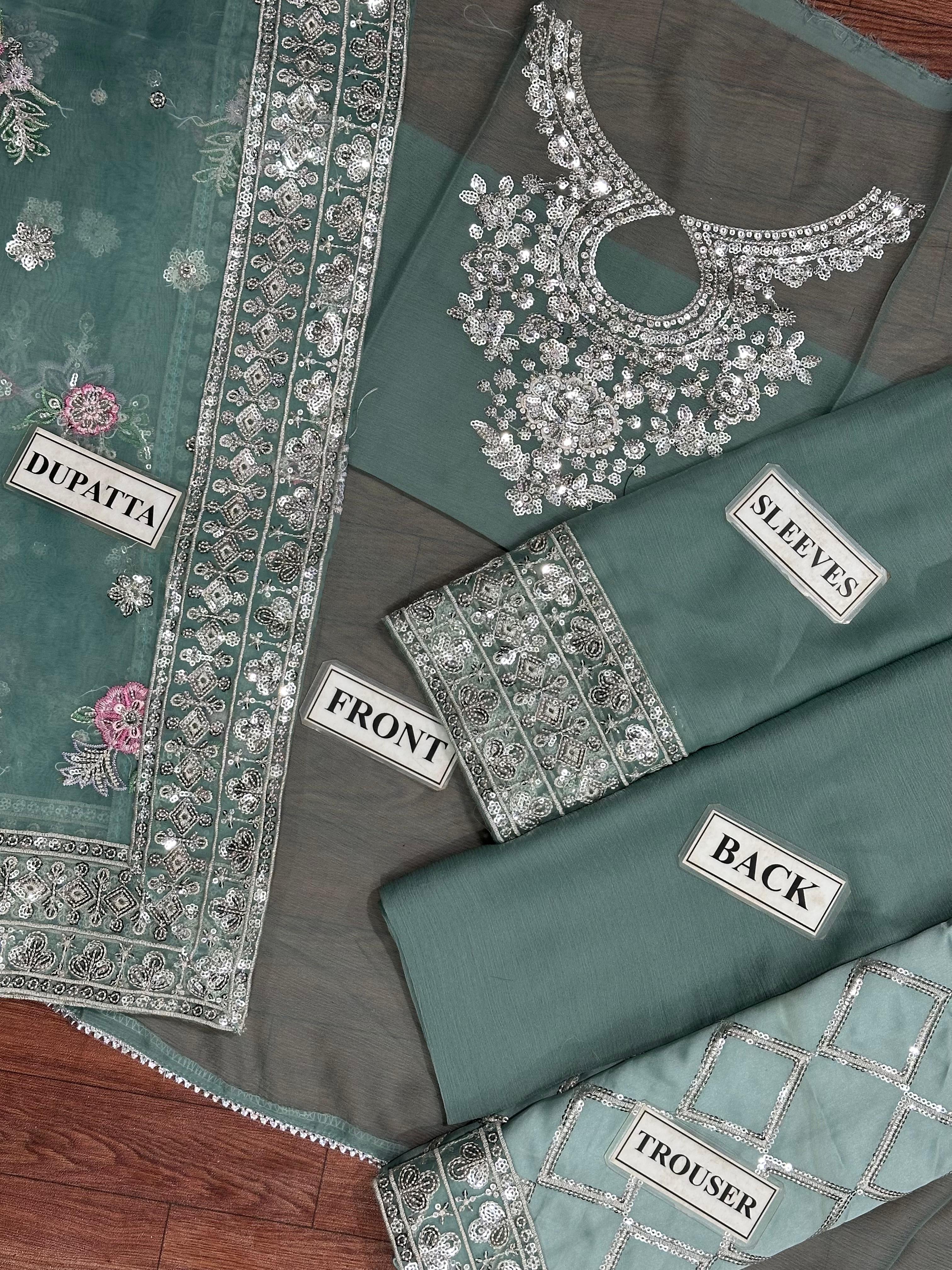 Farasha Chiffon Suit