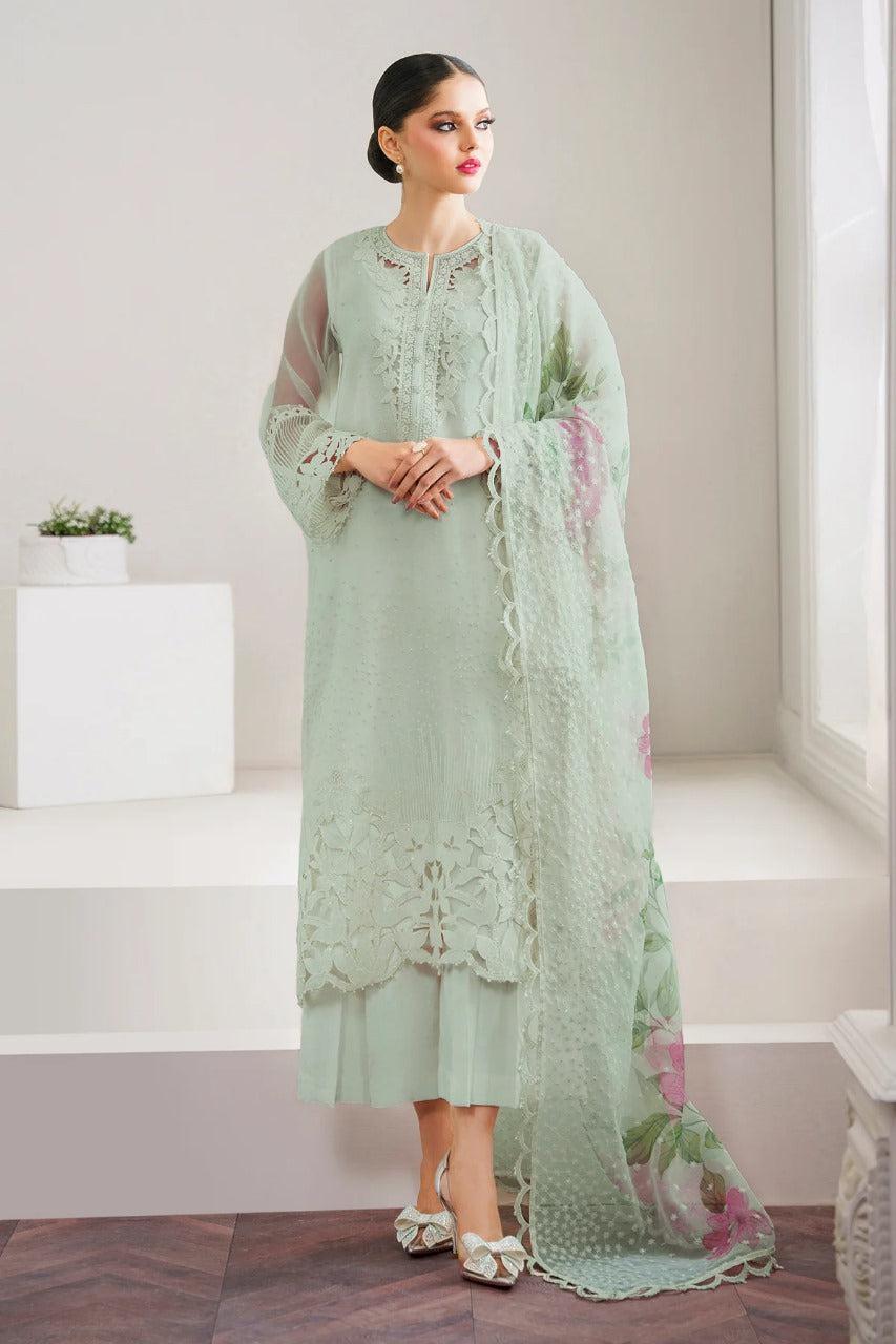 Baroque Organza Suit