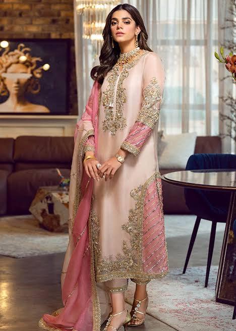 Sara Asghar Organza Suit