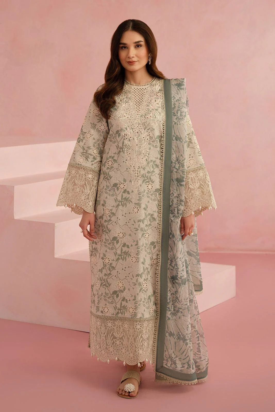 Afrozeh Lawn Suit