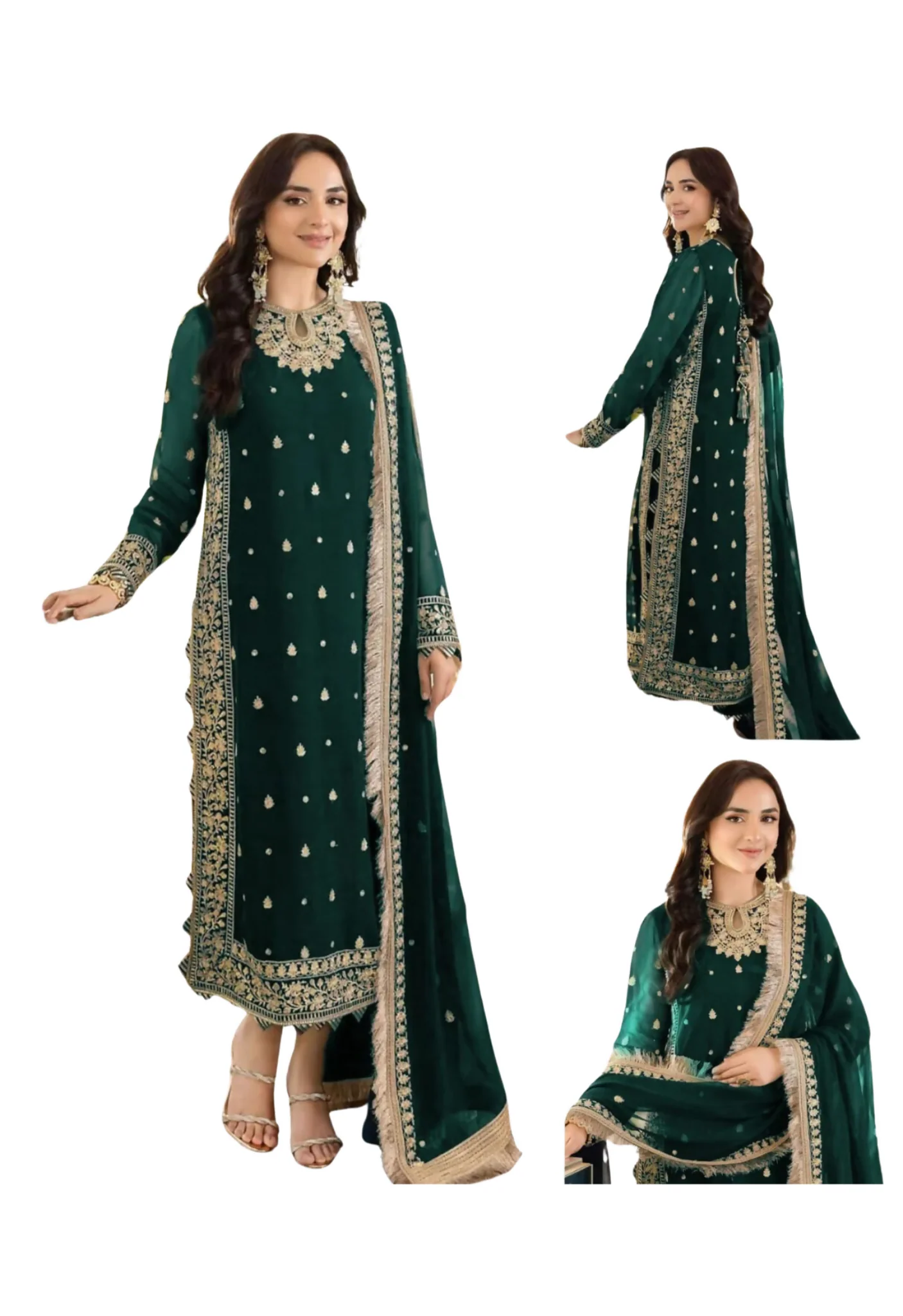 Asim Jofa Chiffon Suit