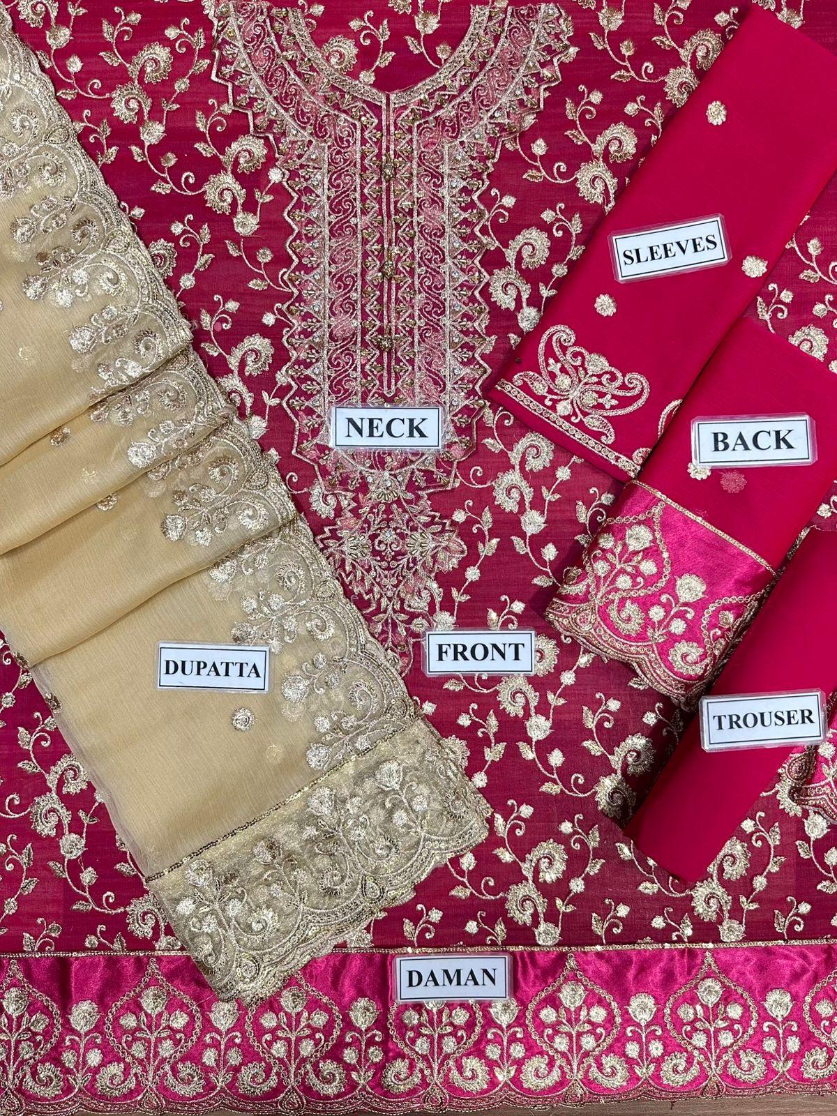 Asim Jofa Chiffon Suit