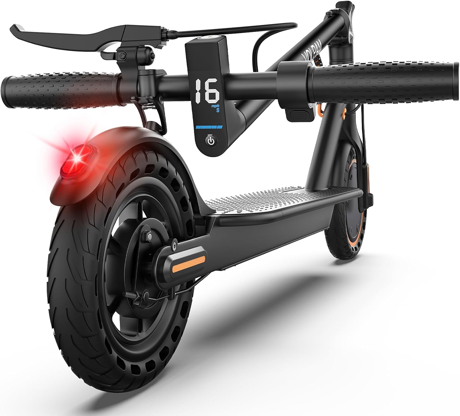 Electric Scooter, 350W Motor, 187Wh/281Wh Battery, 16/19Mph Top Speed, 8.5''Tires, Dual Braking, Folding Scooter