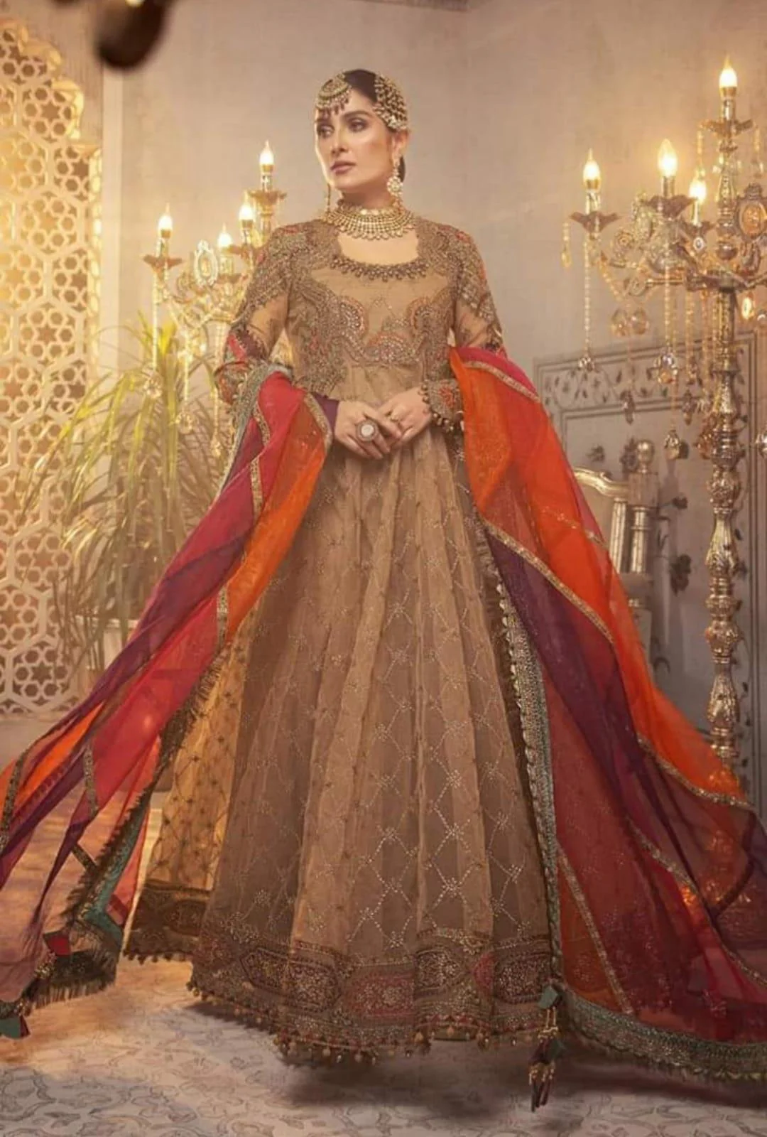 Maria B Organza Maxi