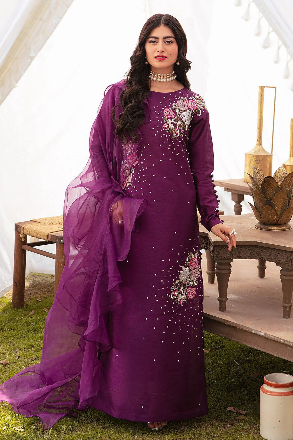 Vanya Silk Suit
