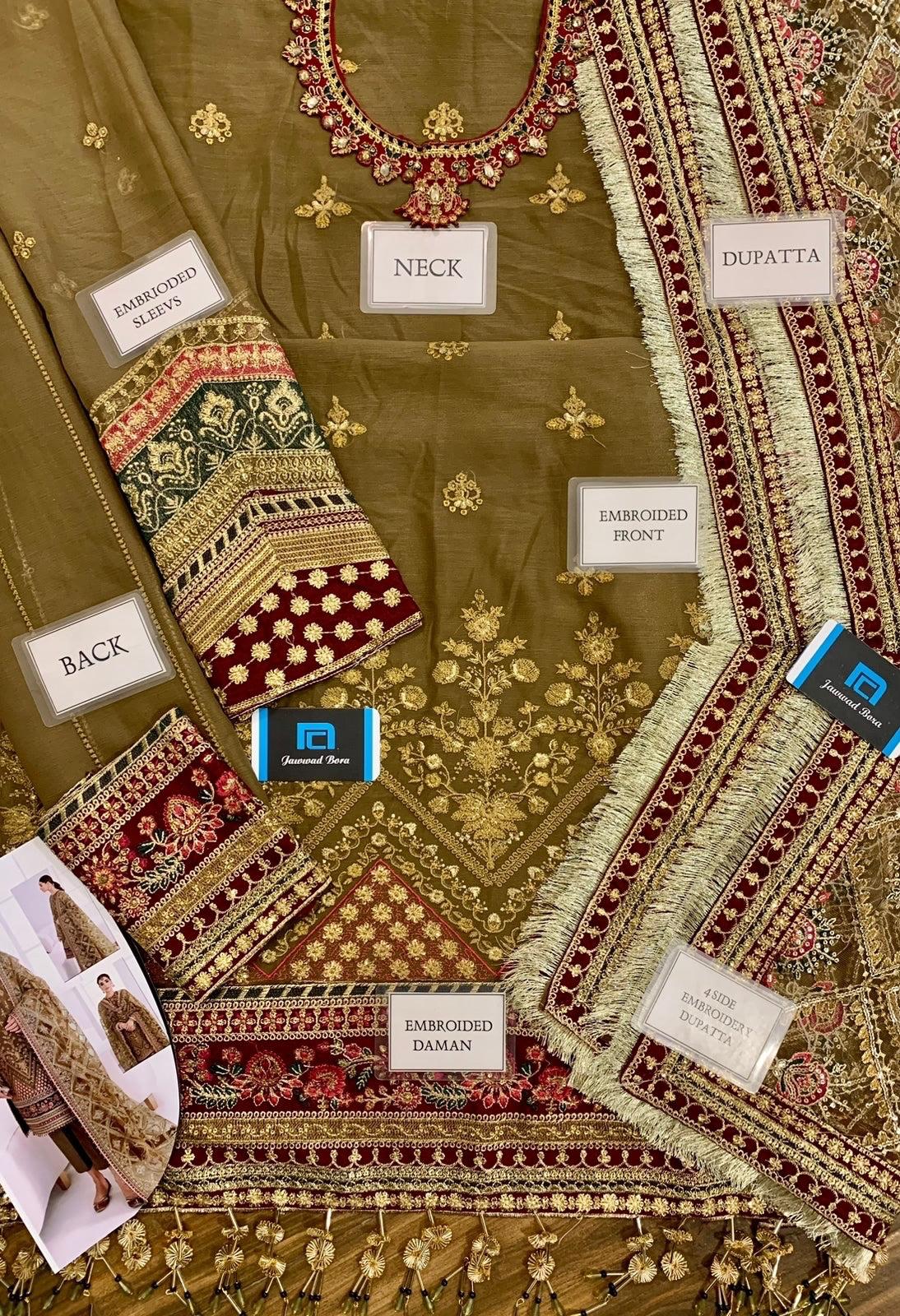 Baroque Chiffon Suit