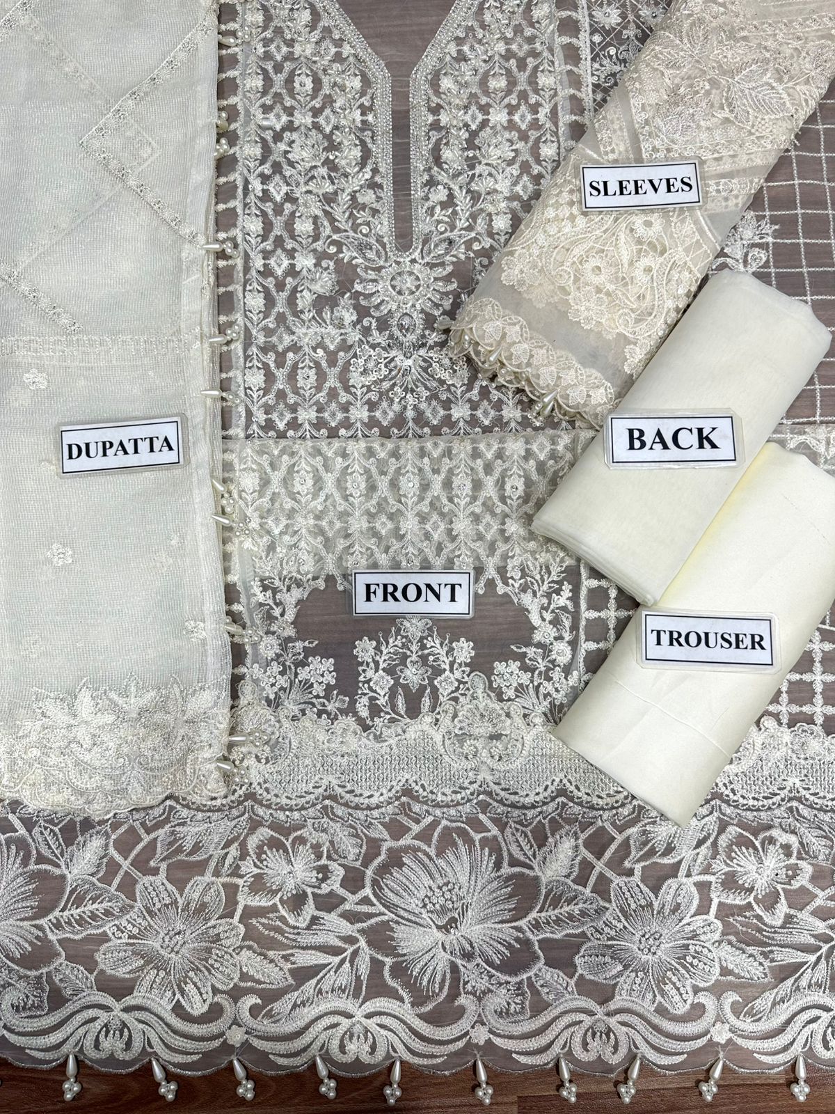 Baroque Organza Suit