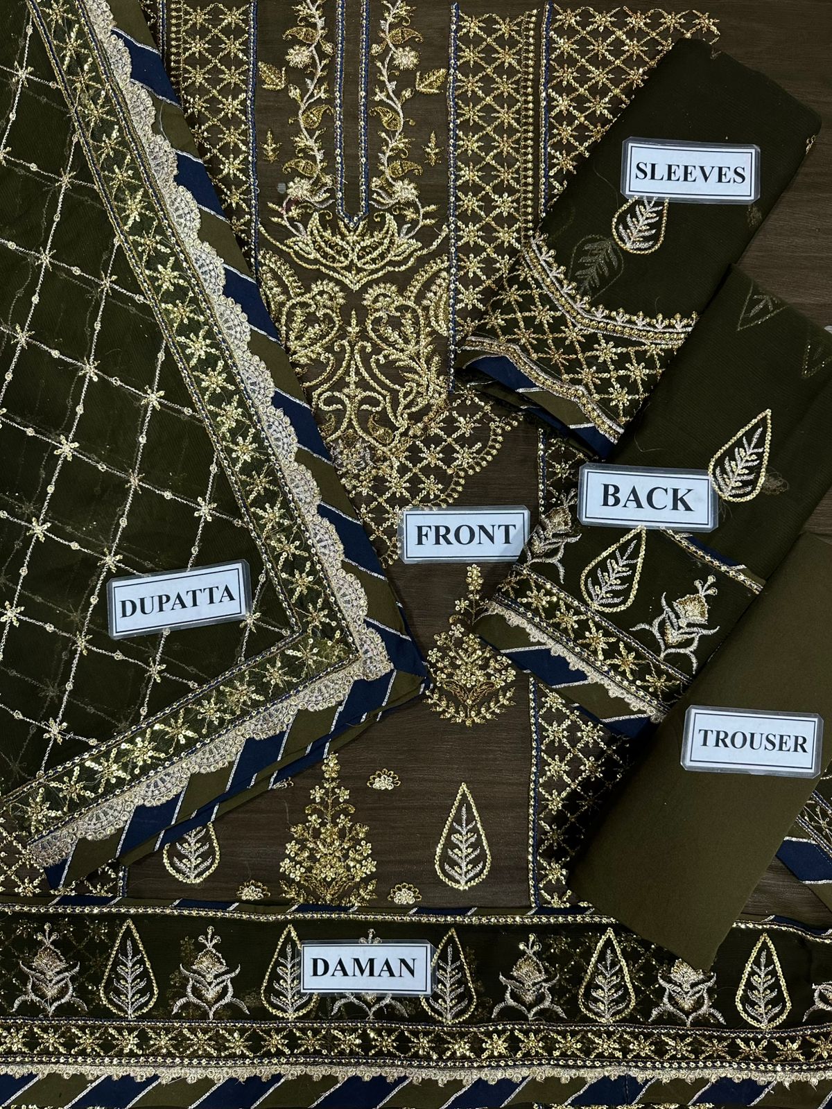 Asim Jofa Chiffon Suit