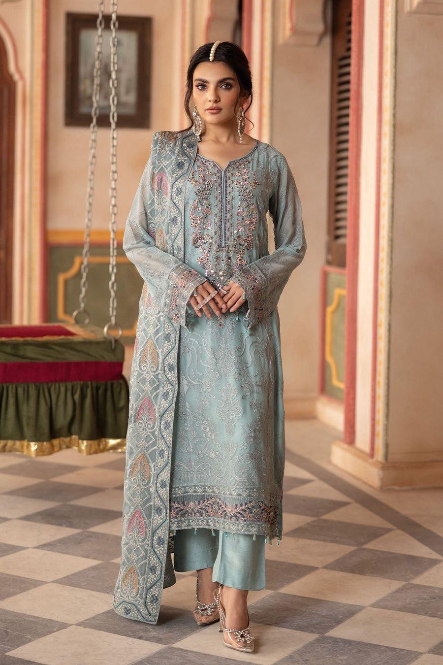 Ramsha Chiffon Suit