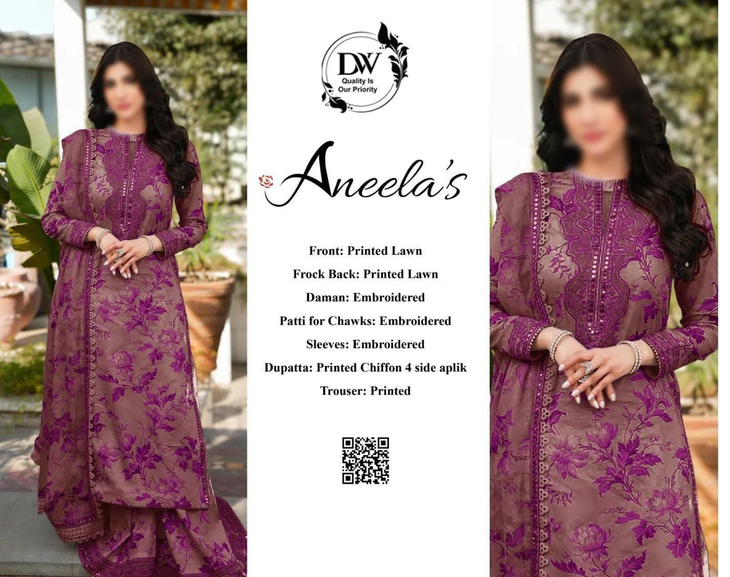 Aneela's Lawn Suit