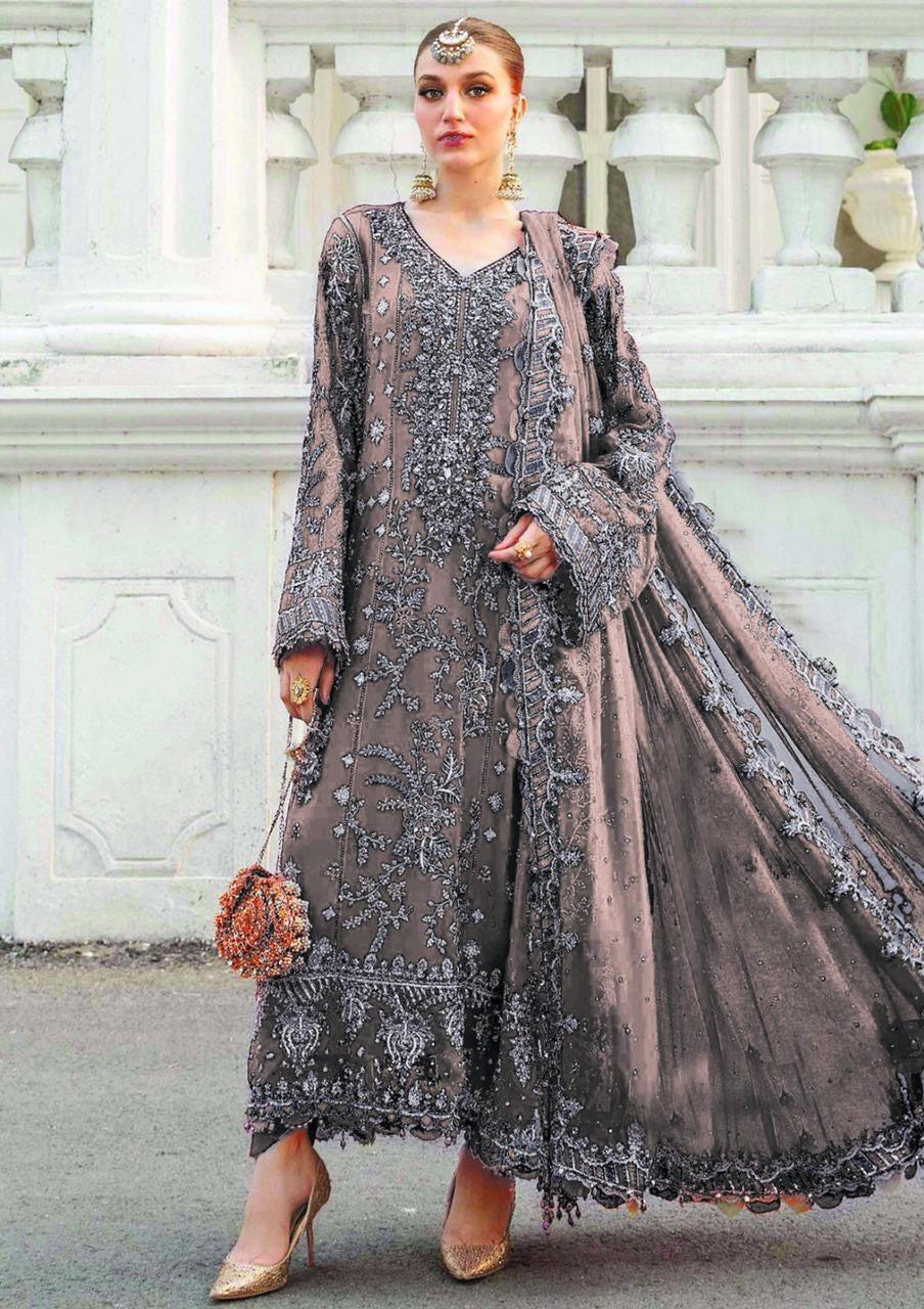 Maria B Chiffon Suit