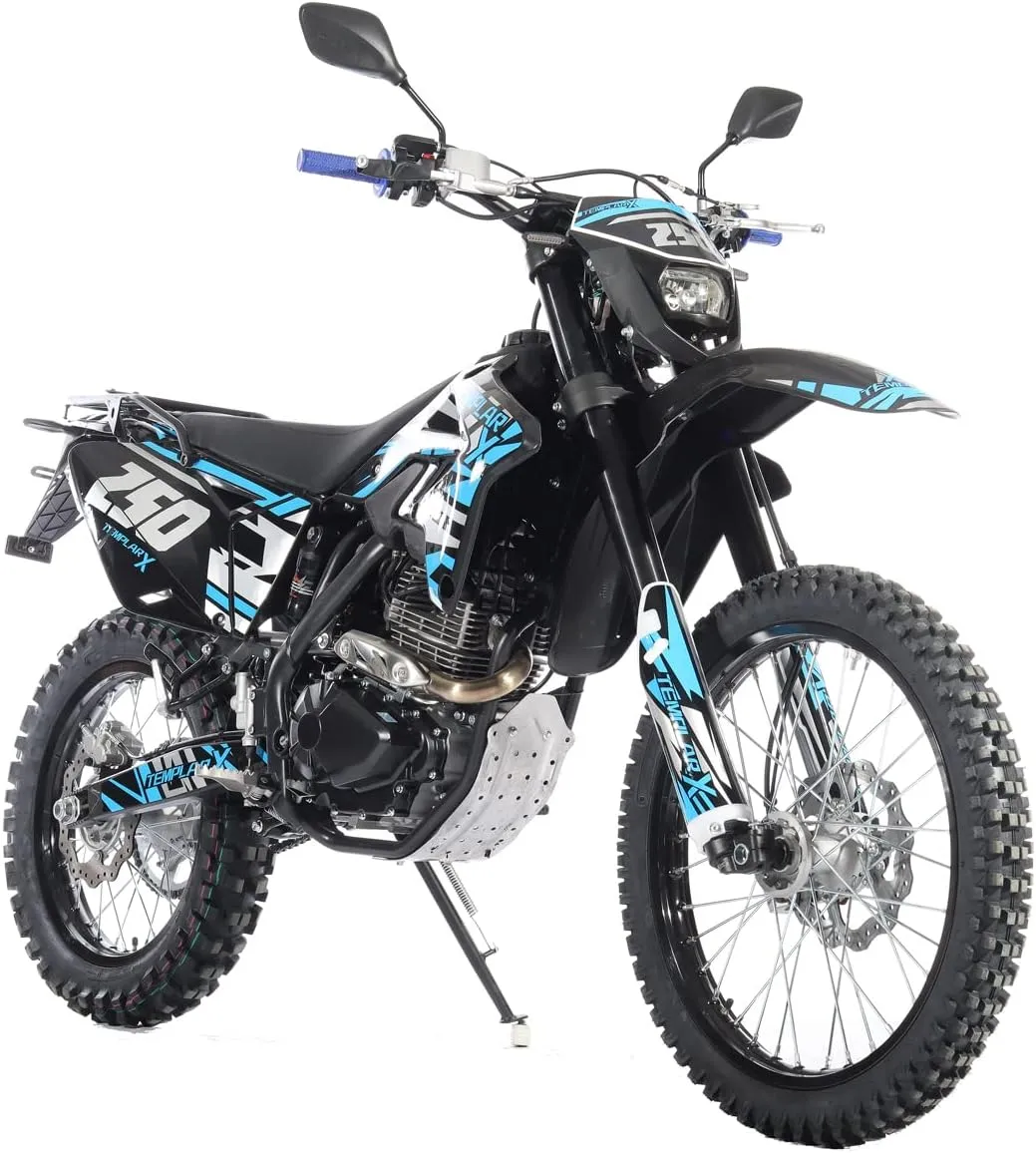 X PRO Templar X 250cc 6 Speed Dirt Bike with Zongshen Engine Pit Bike Gas Dirt Bikes